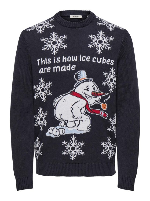 Onsx-max Snow Reg Crew Knit