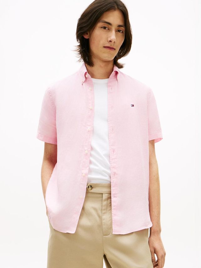 Pigment Dyed Linen Rf Shirt S S