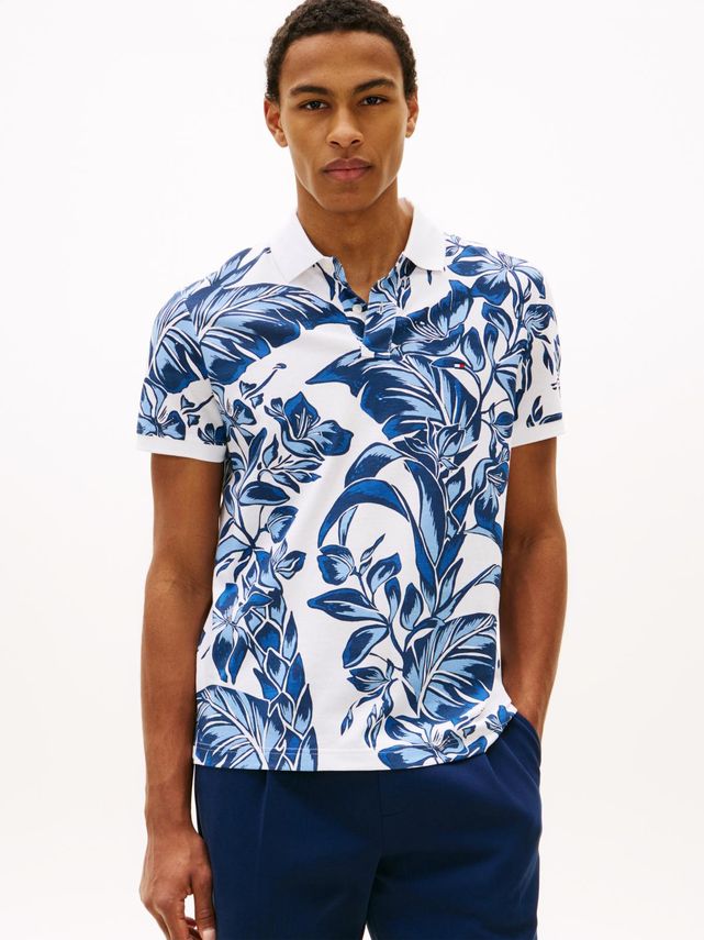 Floral Aop Reg Polo