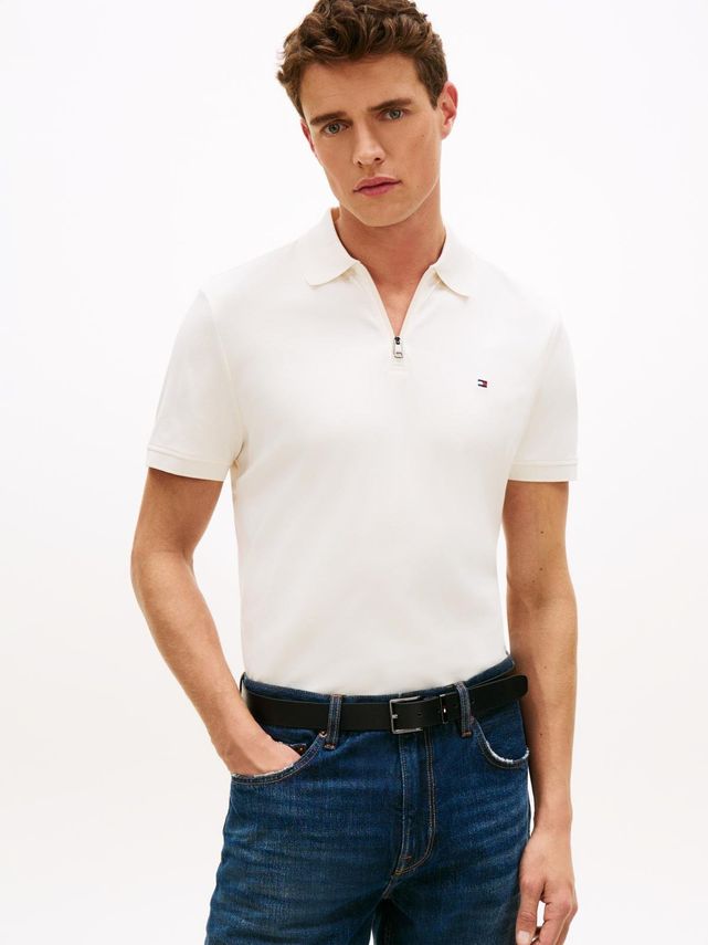 Interlock Zip Reg Polo