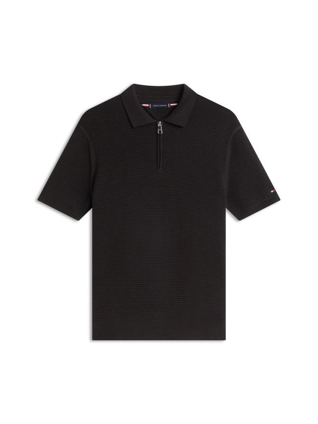 Seasonal Structure Ss Zip Polo