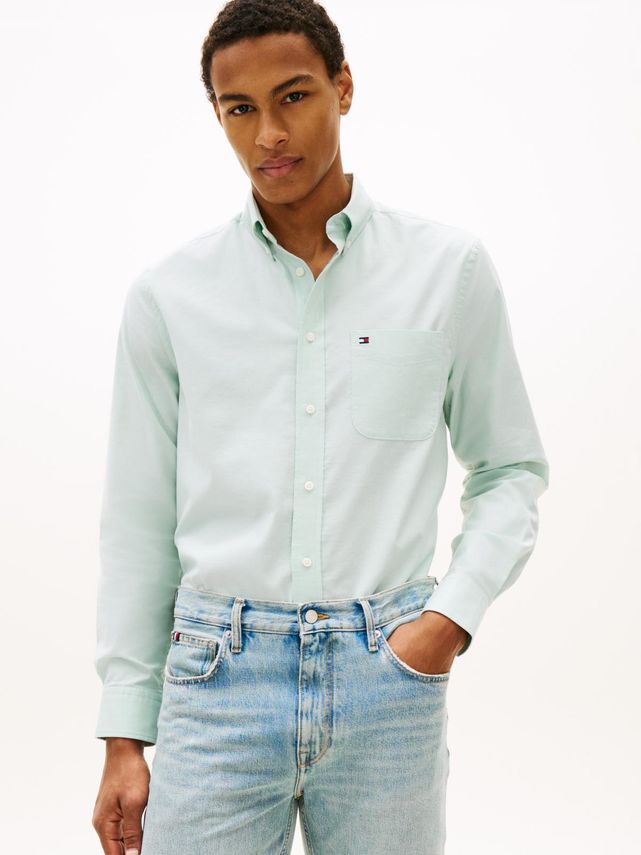 Light Oxford Solid Sf Shirt