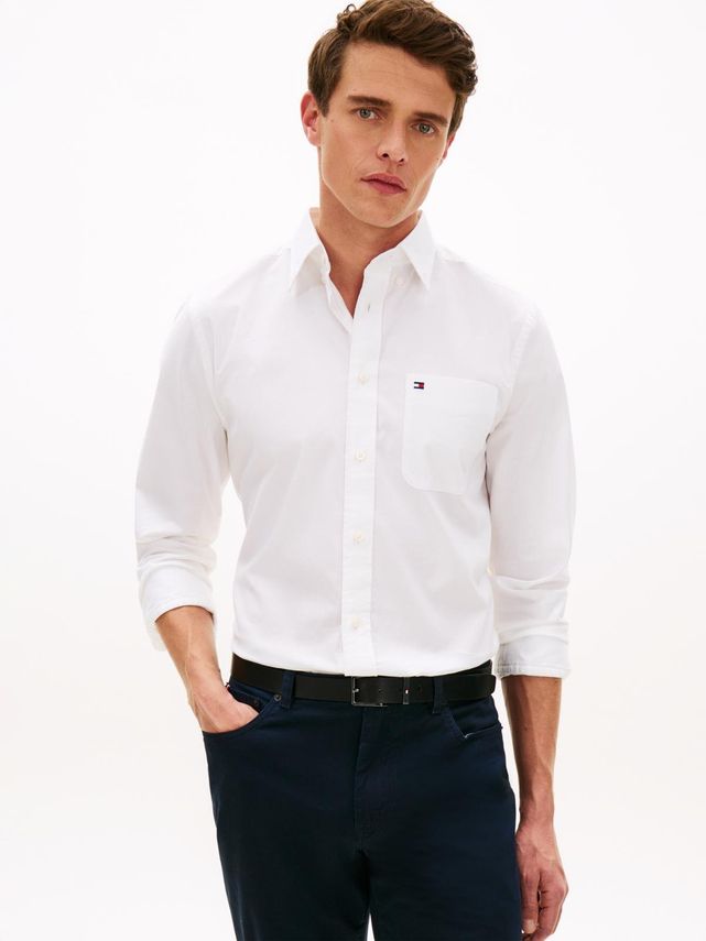 Light Oxford Solid Sf Shirt