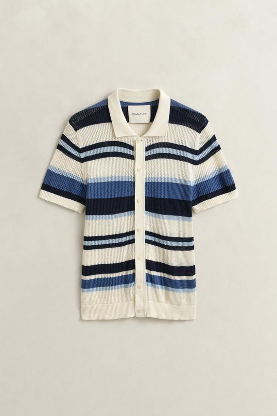 Striped Texture Polo