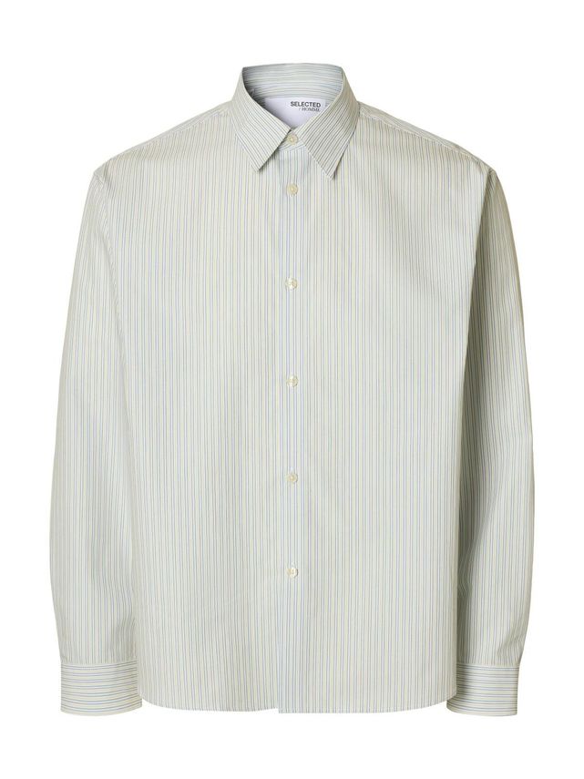 Slhctmben Stripe Ls Shirt