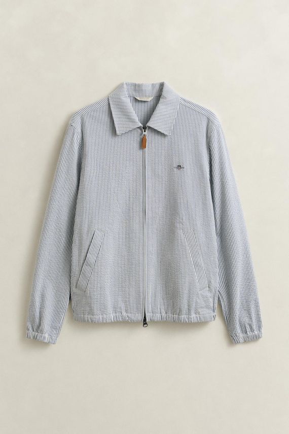 Seersucker Windcheater Jacket