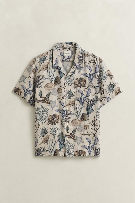 Reg Aop Camp Collar Shirt