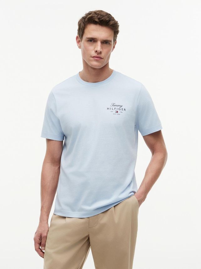Script Stack Regular Tee