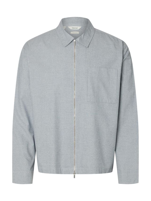 Slhrlxdavid Mix Zip Overshirt