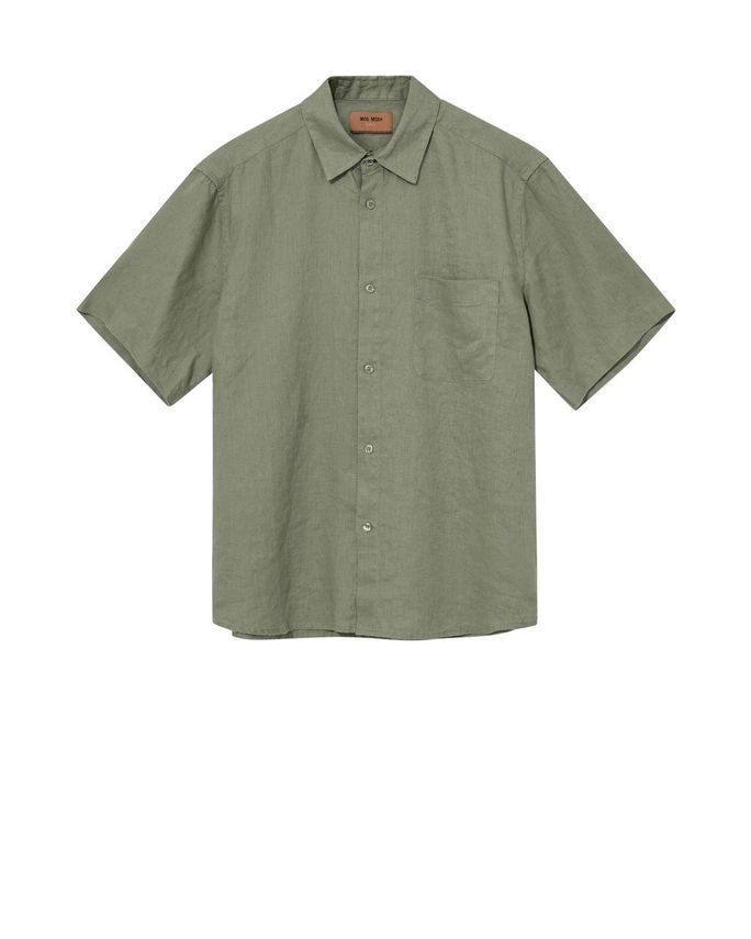 Mmgtheo Linen Ss Shirt