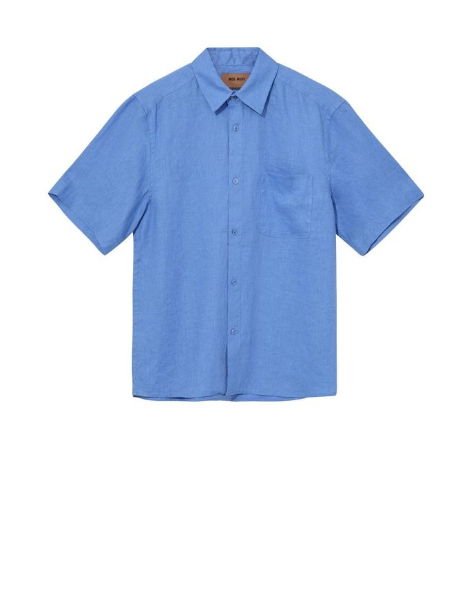 Mmgtheo Linen Ss Shirt