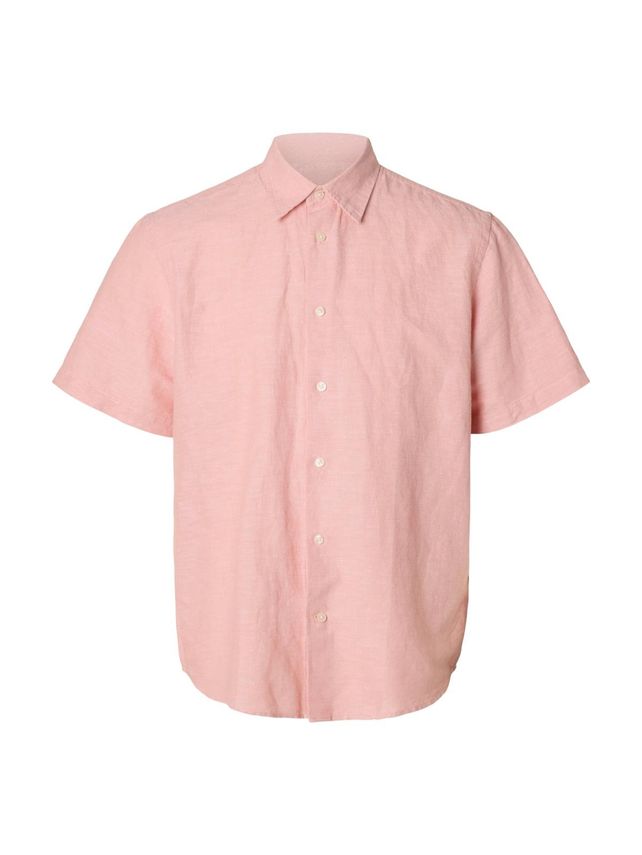 Slmregclaus Clay Linenblend Ss Sht