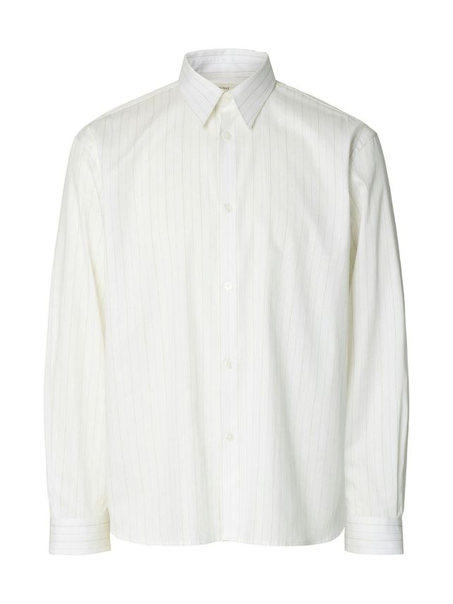 Slhrlxgeorge Dobby Ls Shirt
