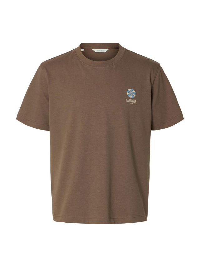 Slhmax Graphic Ss O-neck Tee