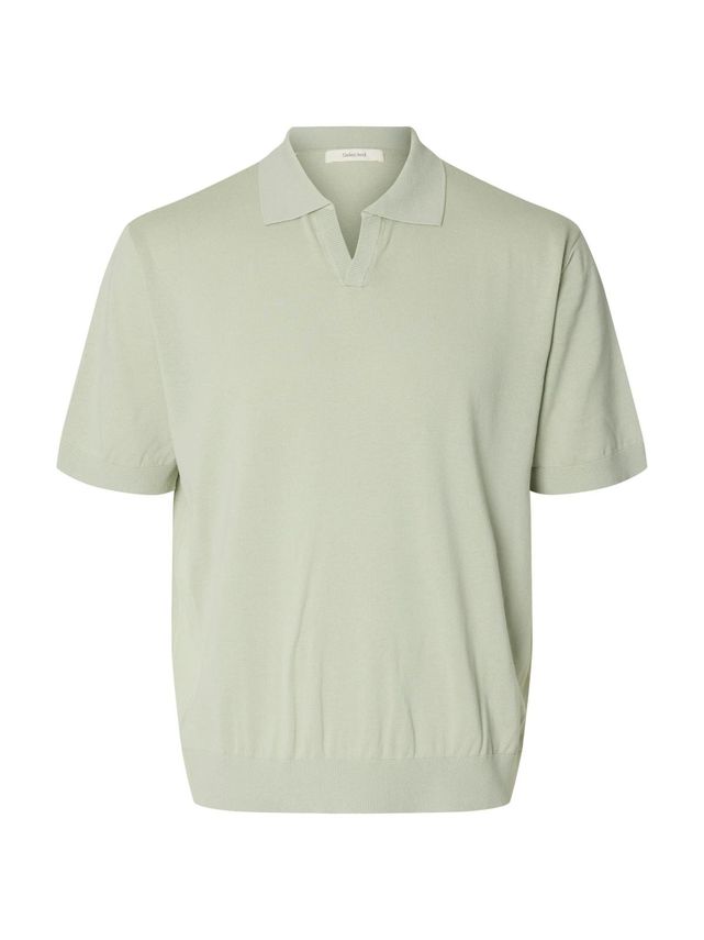 Slhtorino Ss Knit Relaxed Open Polo