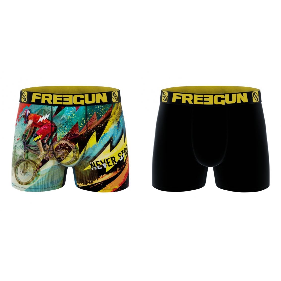 2-pack Drenge Microfiber Boxershorts - Bmx - Freegun
