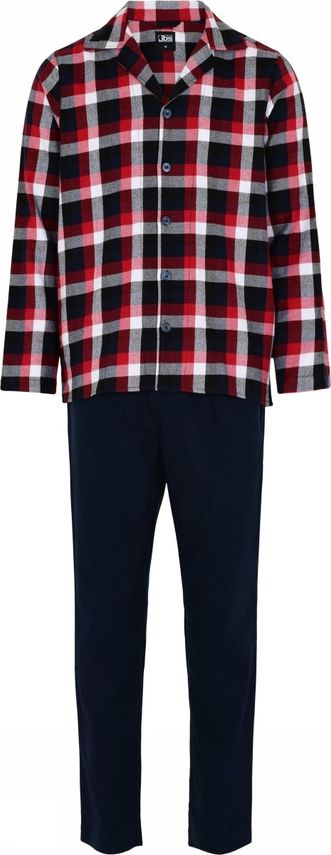 JBS Flannel Pyjamas med Knapper – Komfort til Hjemmet