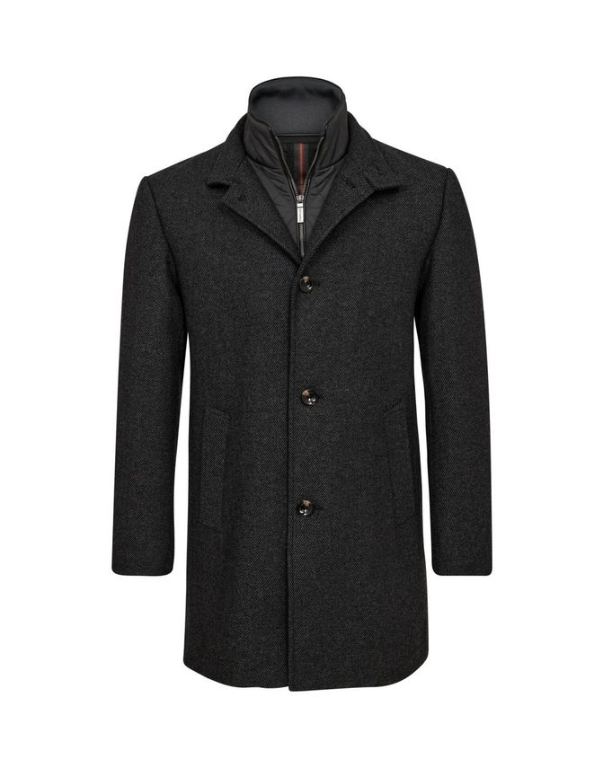 Mens Wool Coat Modern Fit