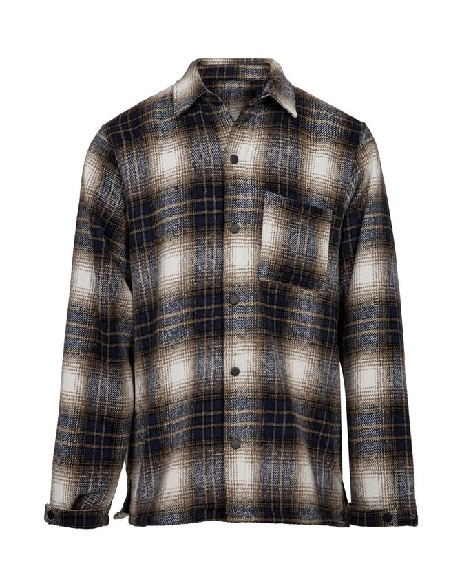 Mens Linned Shirt Reg  Fit