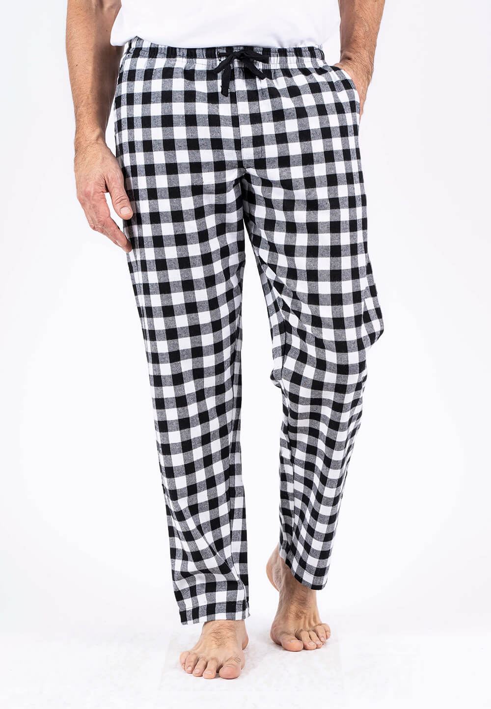 Pre End - Pyjamas Bukser I Hvid Sort Tern
