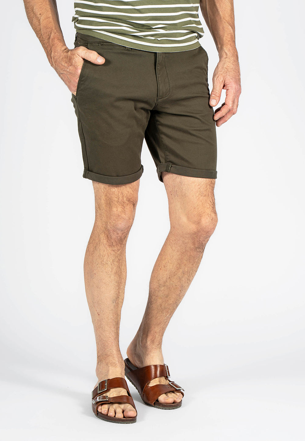 Pre End - Becker Chino Shorts I Grøn