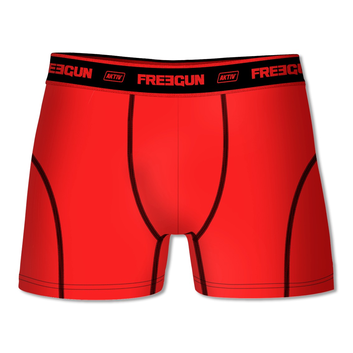 Freegun Sports Boxershorts I Microfiber - Rød