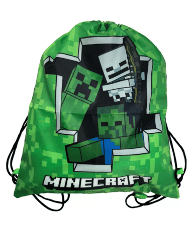 Minecraft Creeper Sportstaske  -  Gymnastiktaske