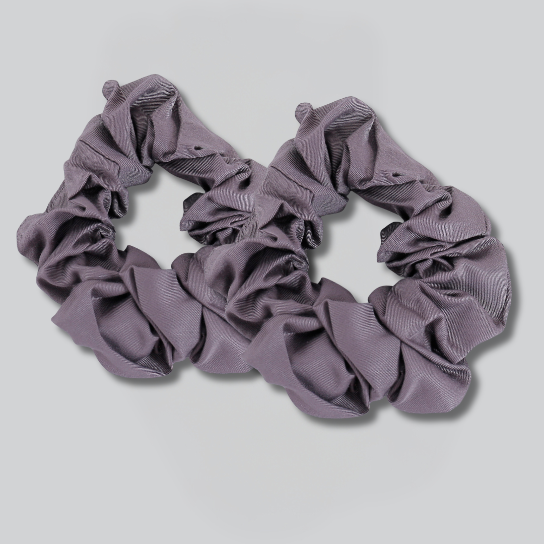 Bambus Scrunchies 2-pak