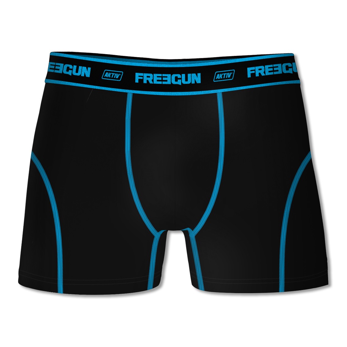 Freegun Sports Boxershorts I Microfiber - Sort Blå