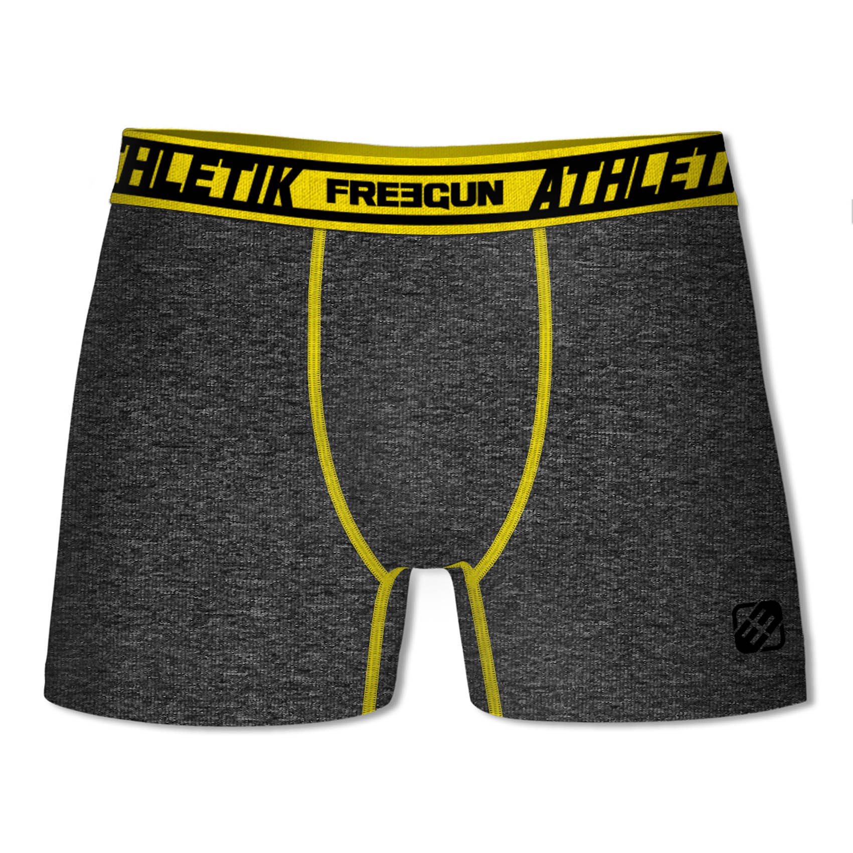 Freegun Sports Boxershorts I Microfiber - Grå Gul