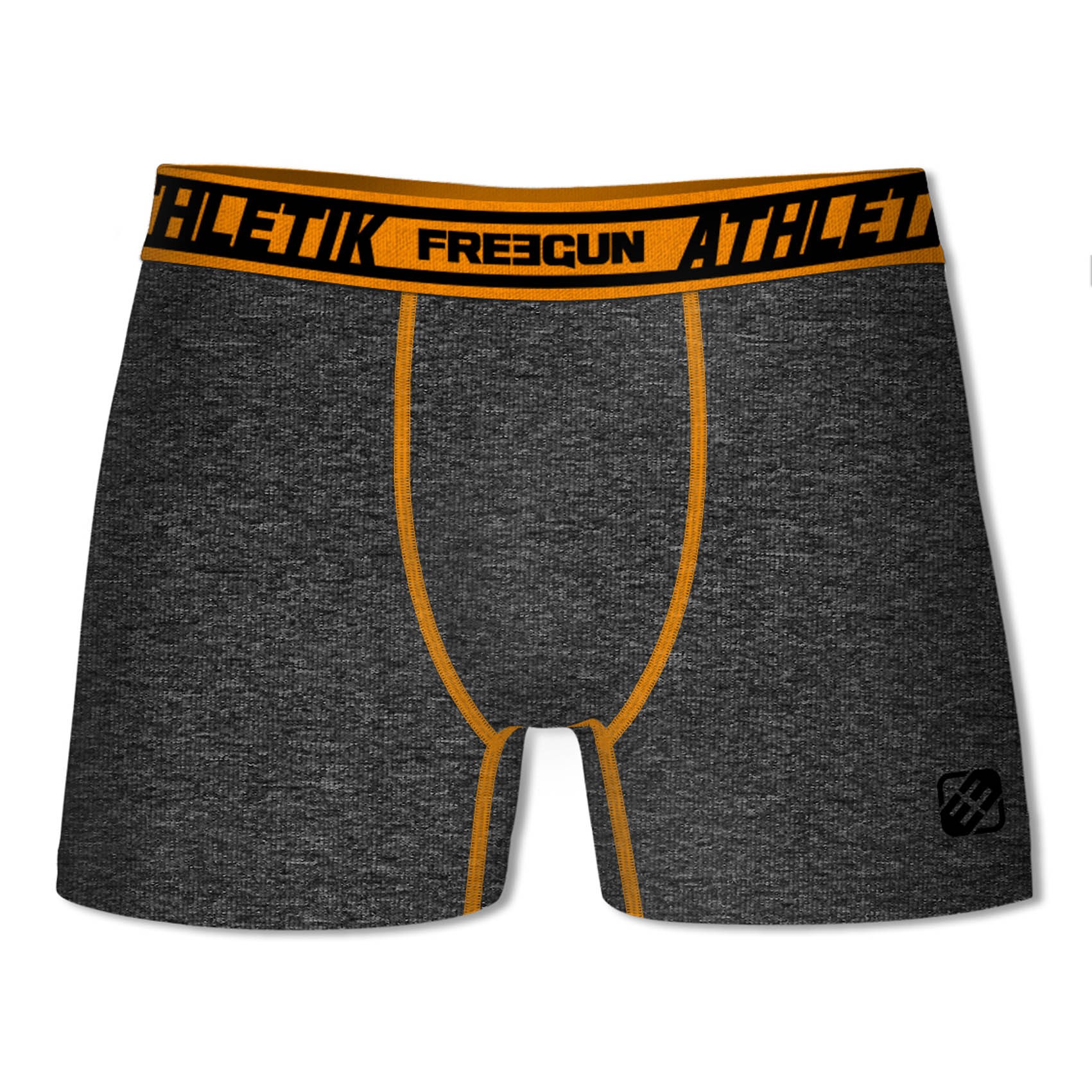 Freegun Sports Boxershorts I Microfiber - Grå Orange