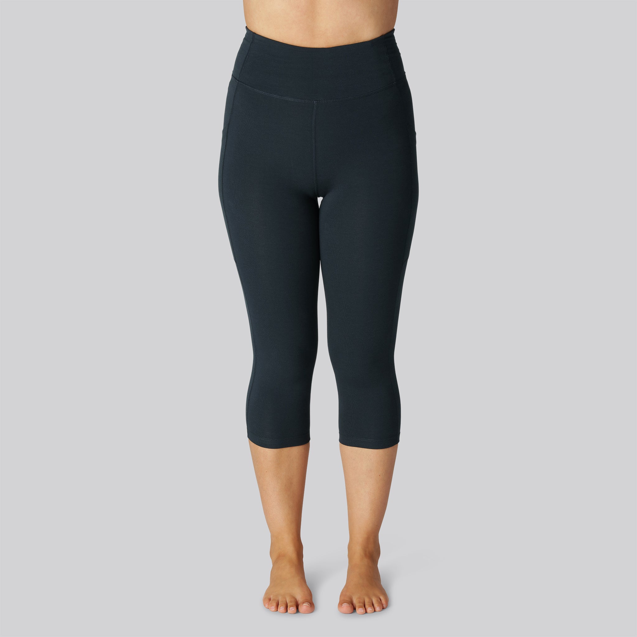 Bambus Fitness 3 4 Tights I Navy Til Damer