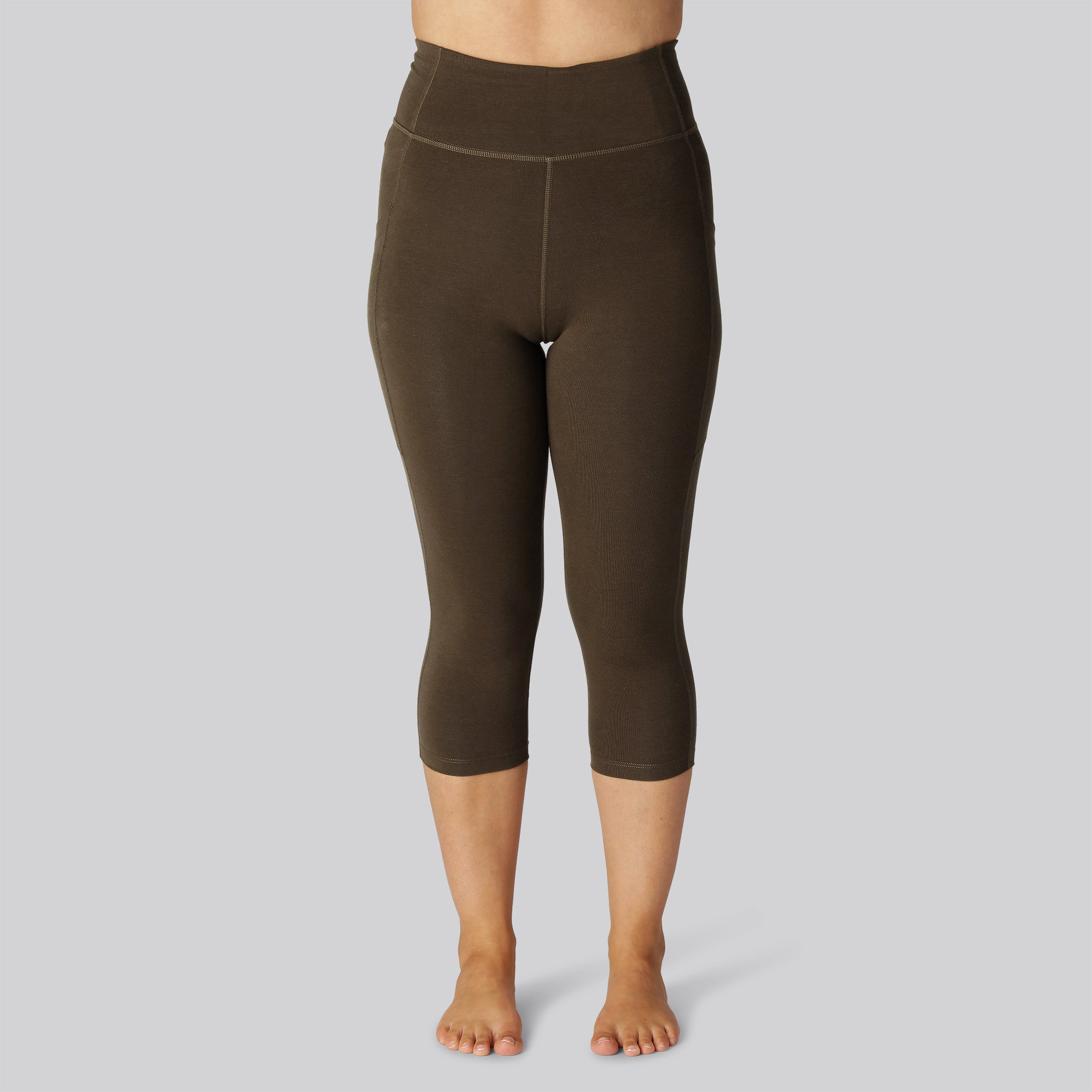 Bambus Fitness 3 4 Tights I Brun Til Damer