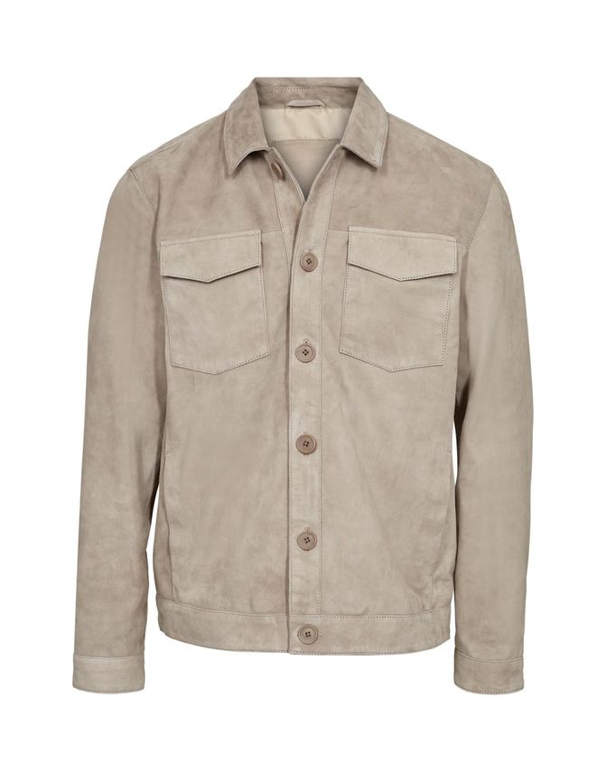 Suede Overshirt