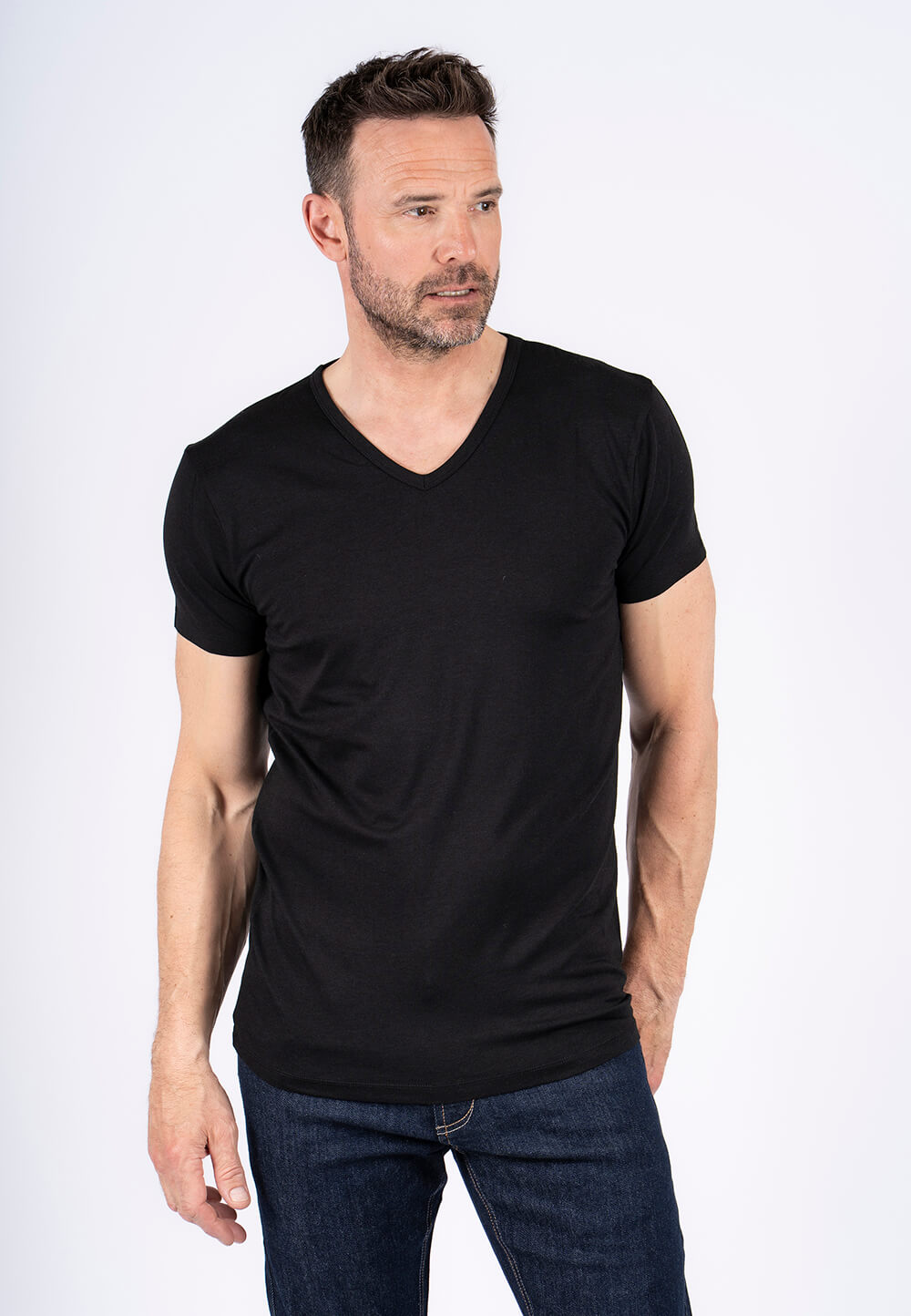 Pre End - Bamboo T-shirt 2-pak I Sort
