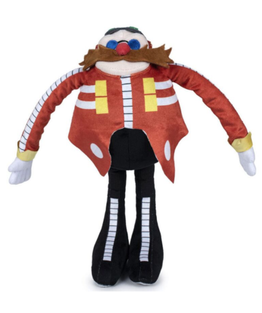 Stor Eggman Bamse - 30cm - Sonic The Hedgehog