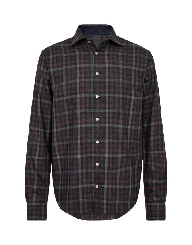 Modern Fit L S Twill Shirt