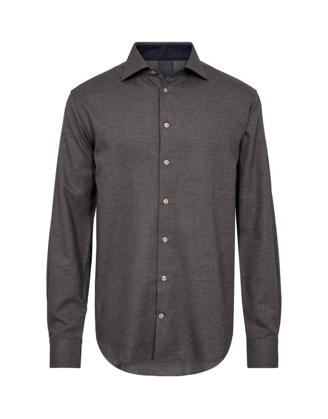 Modern Fit L S Shirt Brushed