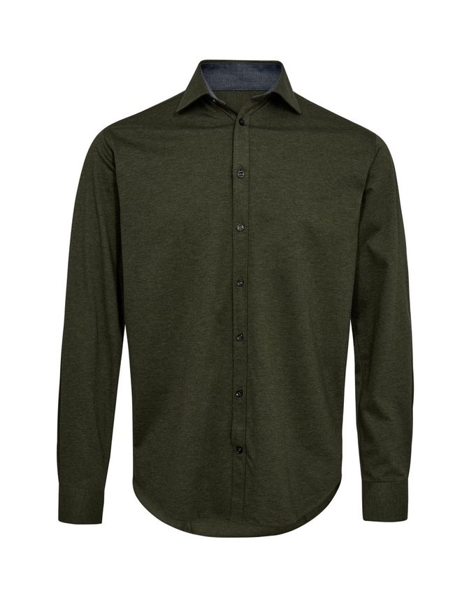 Modern Fit Knitted Shirt L S