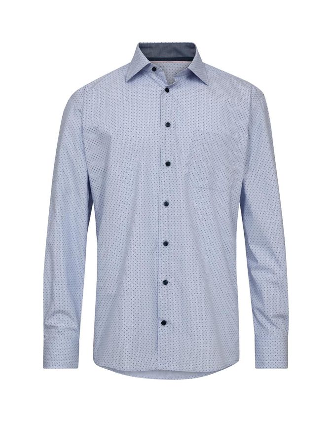 Mens Shirt L S Regular Fit