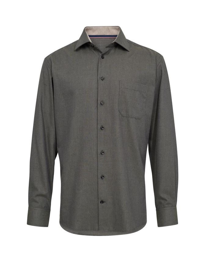 Mens Shirt L S Regular Fit