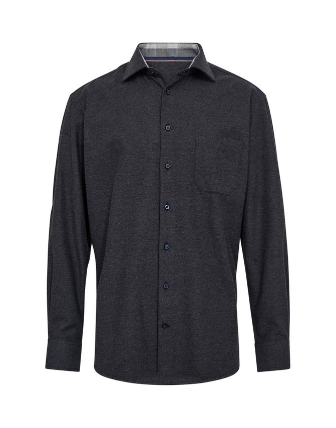 Mens Shirt L S Regular Fit