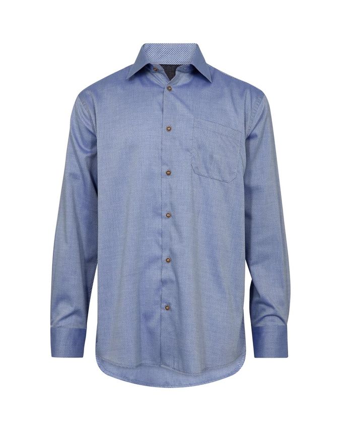 Mens Shirt L S Regular Fit