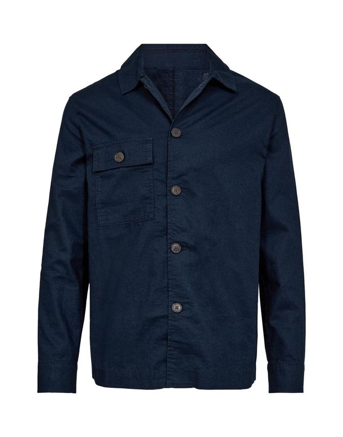 Linen Overshirt Modern Fit