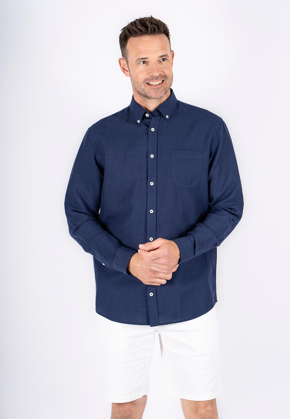 Pre End - Frey Hørskjorte I Navy