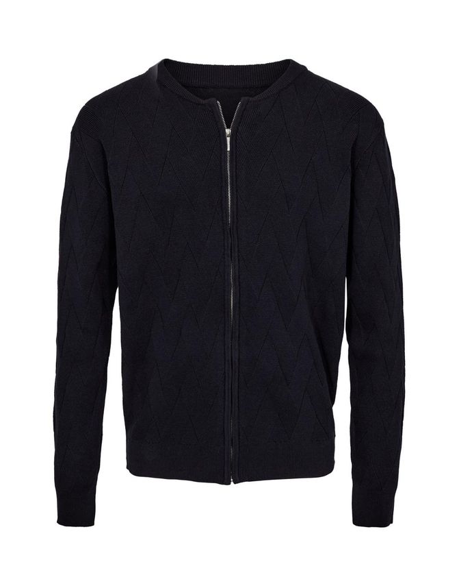 Zip Cardigan Regular Fit