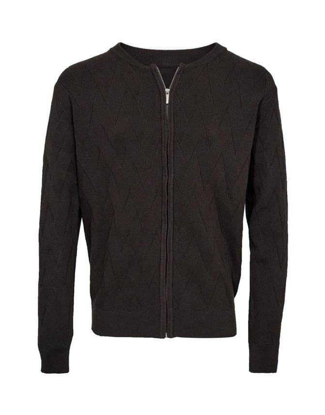 Zip Cardigan Regular Fit
