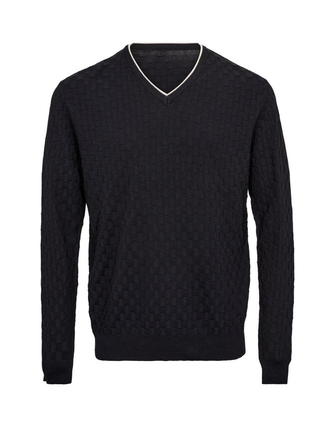 V-neck Knit Regular Fit