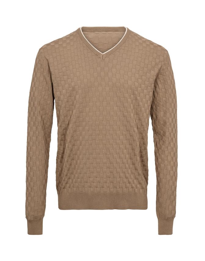 V-neck Knit Regular Fit