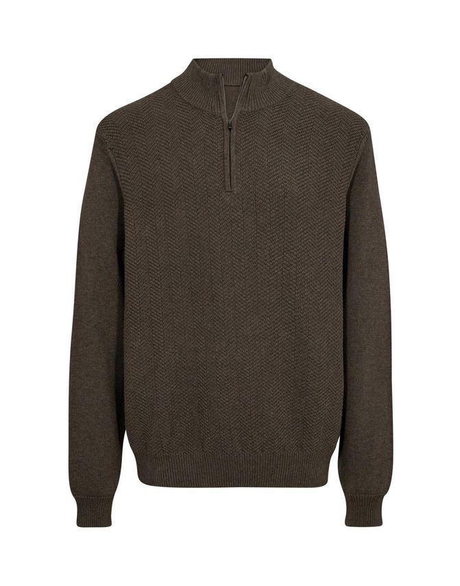 Half Zip Knit Modern Fit
